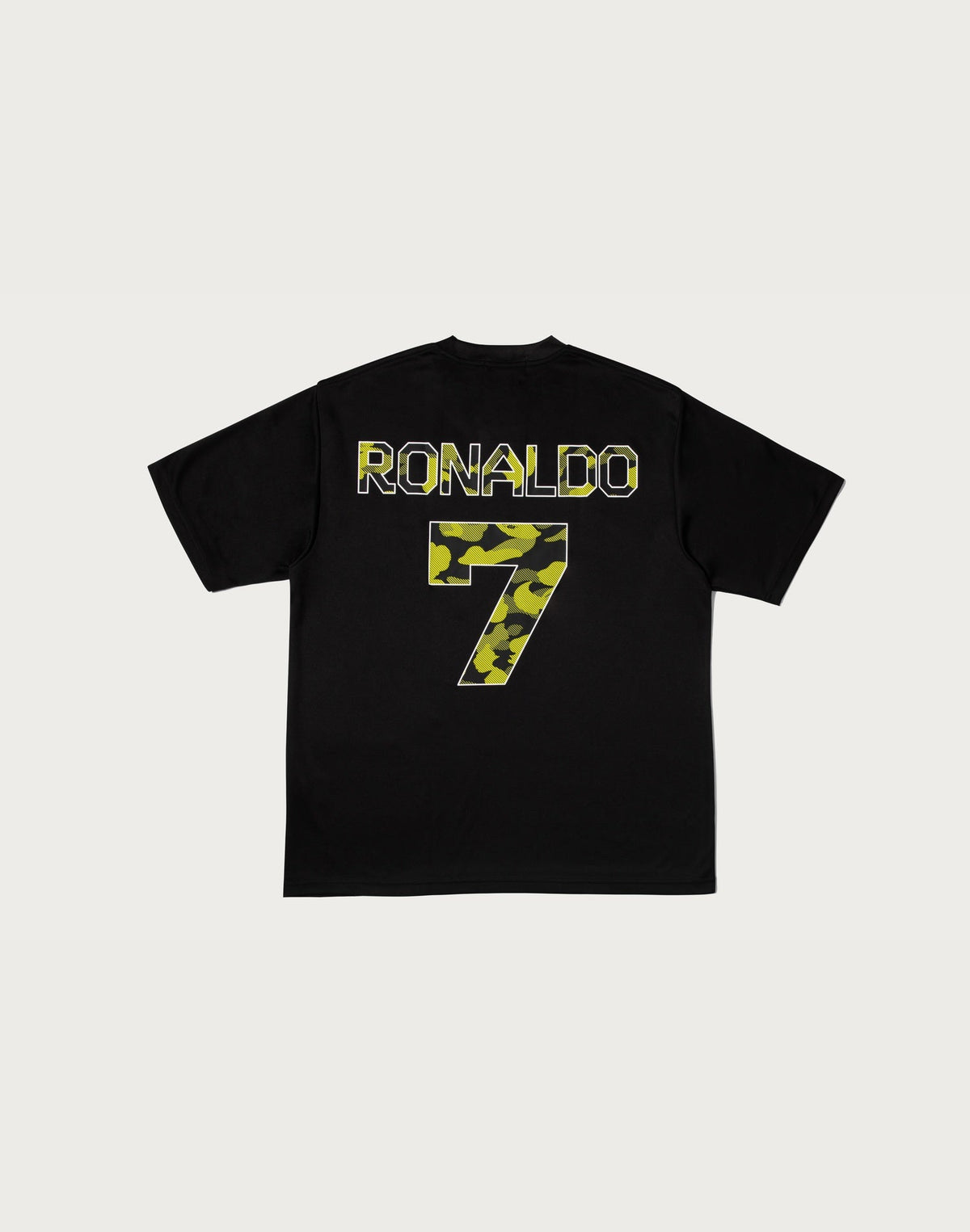 BAPE X CR7 LIFE MULTI LOGO POLY RELAXED FIT JERSEY MENS