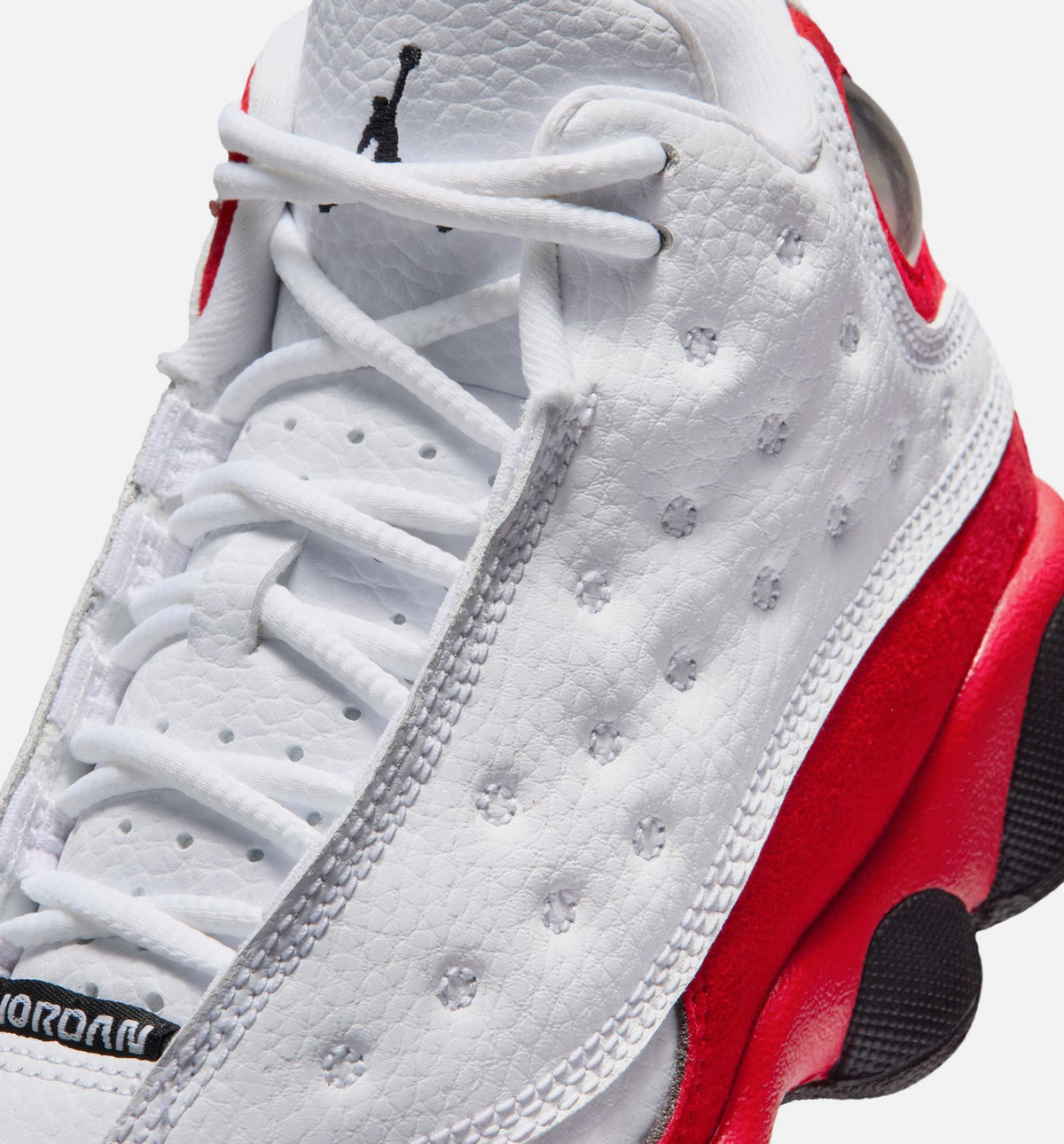 Air Jordan 13 Retro White and University Red – Preschool Lifestyle Shoe in White/Black/True Red