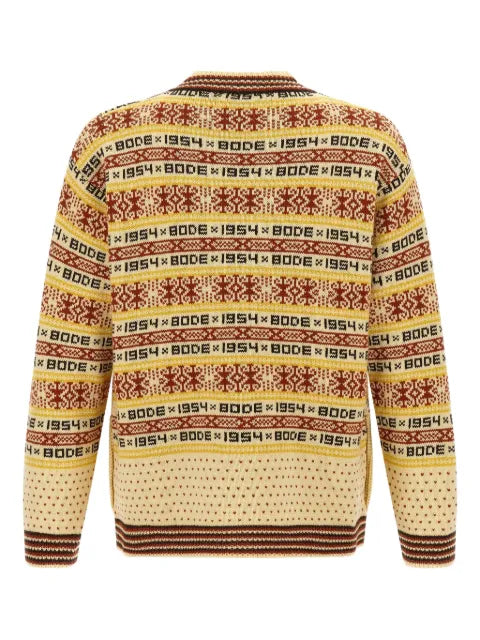 BODE Marzipan wool cardigan