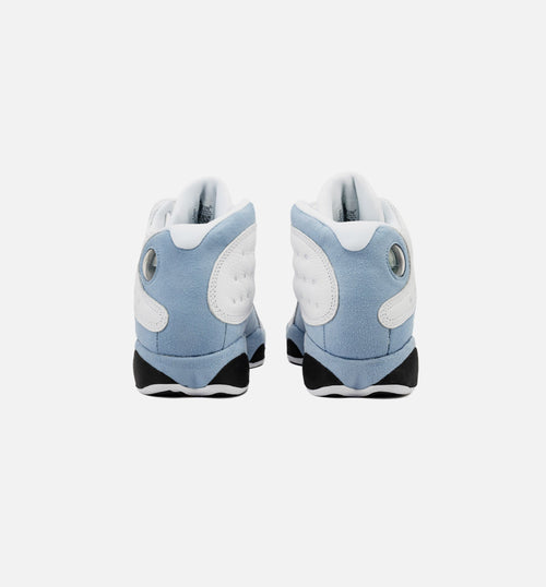 Air Jordan 13 Retro Blue Grey Grade School Lifestyle Shoe – White/Blue Grey/Black/Yellow Ochre
