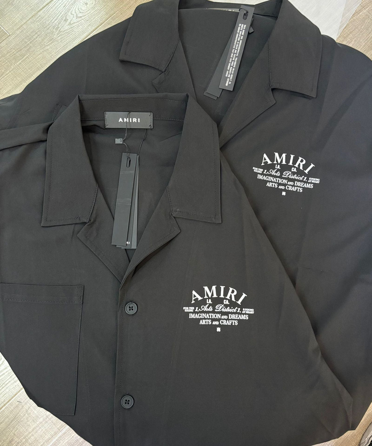 Amiri Letter Graphic Relaxed-Fit Shirt